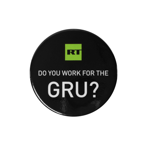 Do you work for the GRU?    Badge