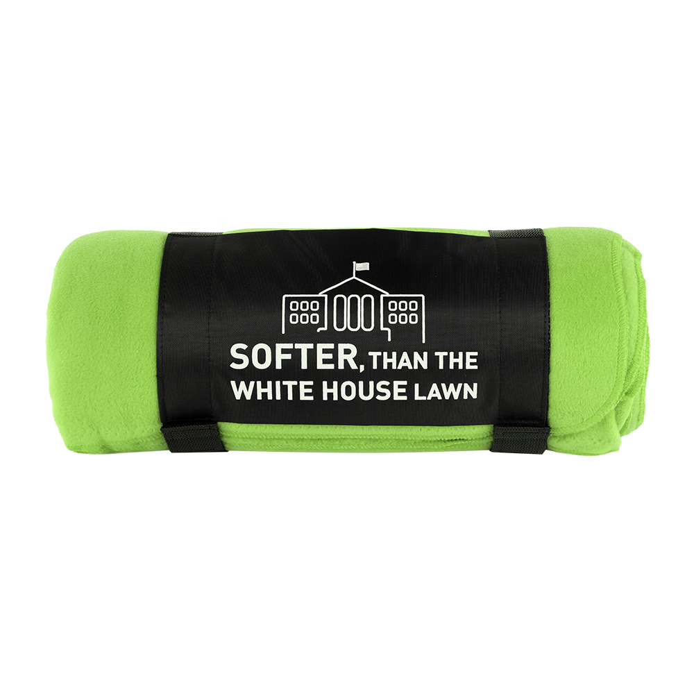 "Softer, than the white house lawn"   Blanket