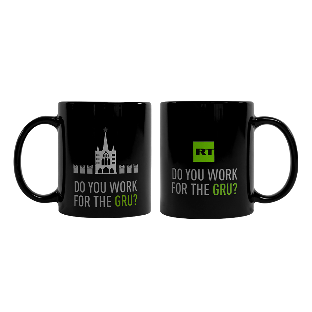 Do you work for the GRU?     Heat-sensitive mug