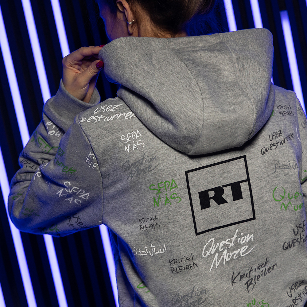 QUESTION MORE   Hoodie Graffiti