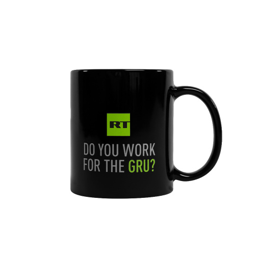 Do you work for the GRU?     Heat-sensitive mug