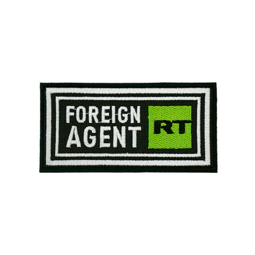 Foreign Agent   Clothing Patch