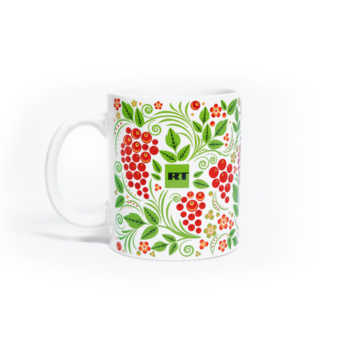  "Cowberry"   White mug 
