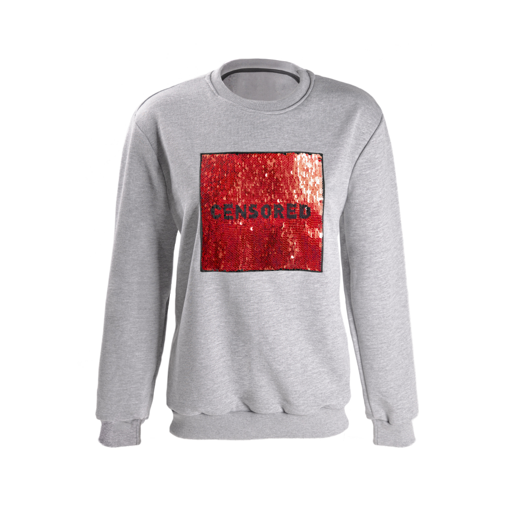 RT vs Censorship   Sweatshirt gray